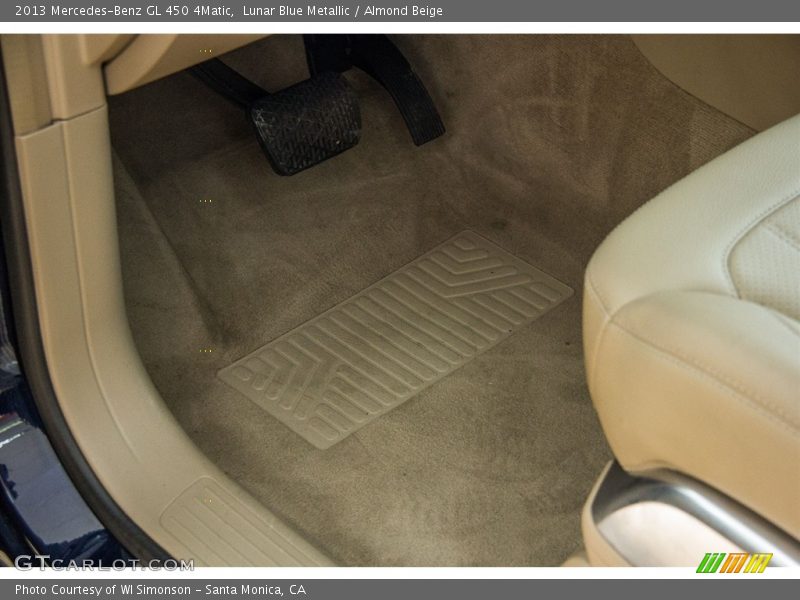 Lunar Blue Metallic / Almond Beige 2013 Mercedes-Benz GL 450 4Matic