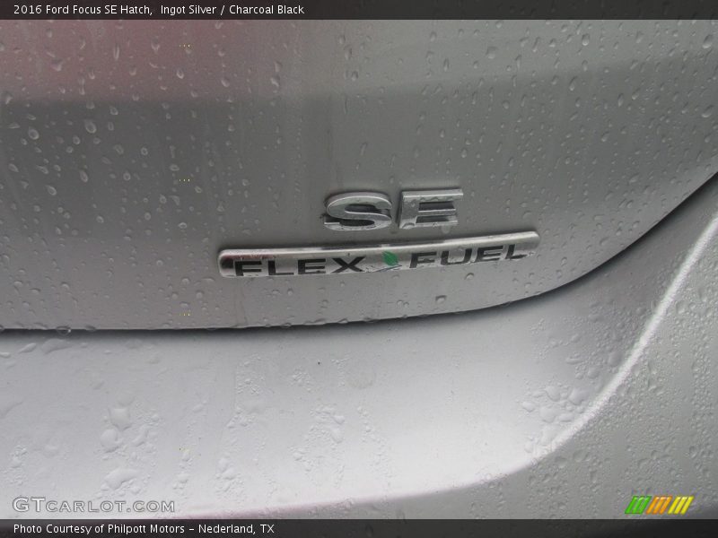 Ingot Silver / Charcoal Black 2016 Ford Focus SE Hatch