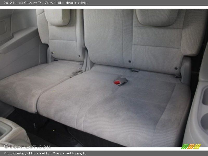 Celestial Blue Metallic / Beige 2012 Honda Odyssey EX