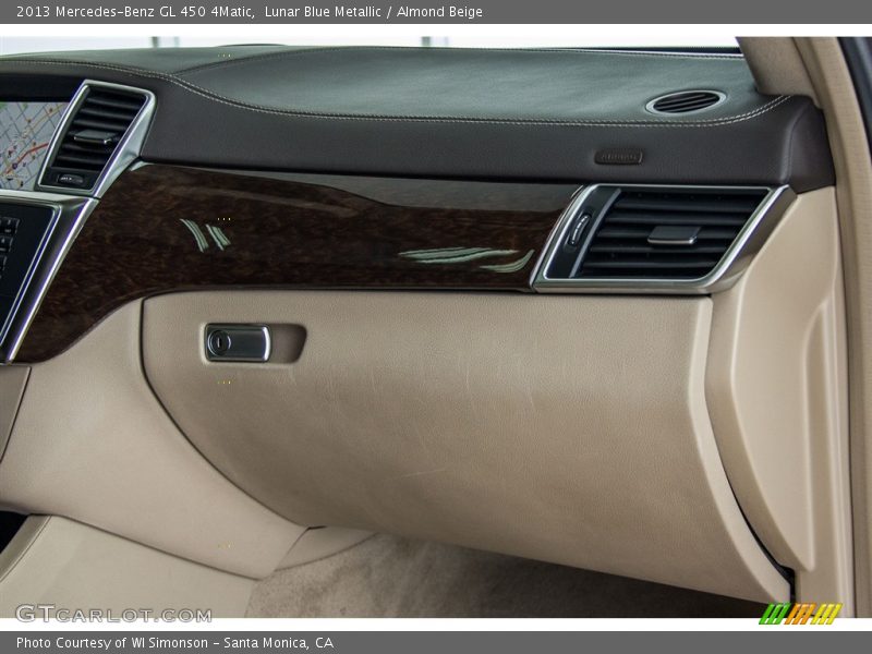 Lunar Blue Metallic / Almond Beige 2013 Mercedes-Benz GL 450 4Matic