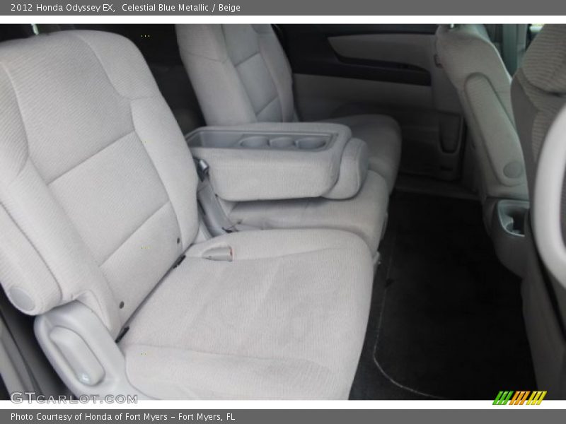 Celestial Blue Metallic / Beige 2012 Honda Odyssey EX