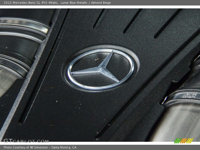 Lunar Blue Metallic / Almond Beige 2013 Mercedes-Benz GL 450 4Matic