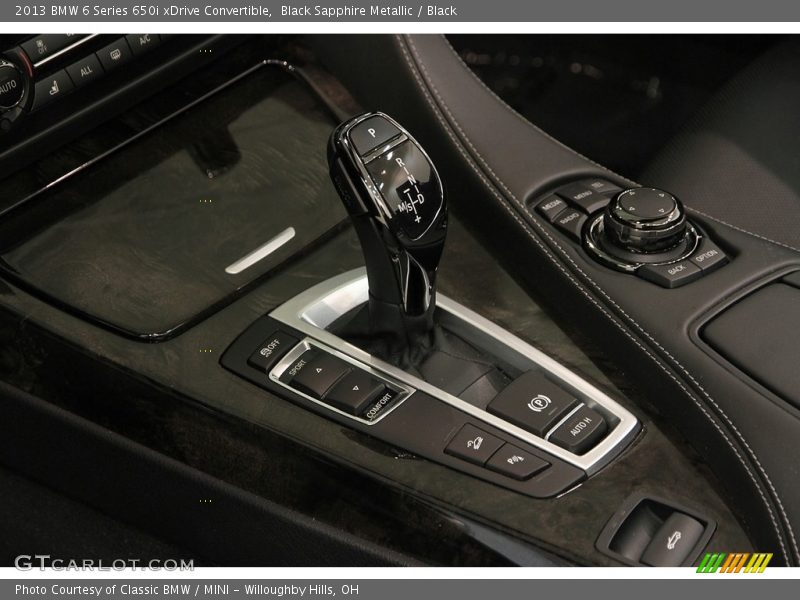 Black Sapphire Metallic / Black 2013 BMW 6 Series 650i xDrive Convertible