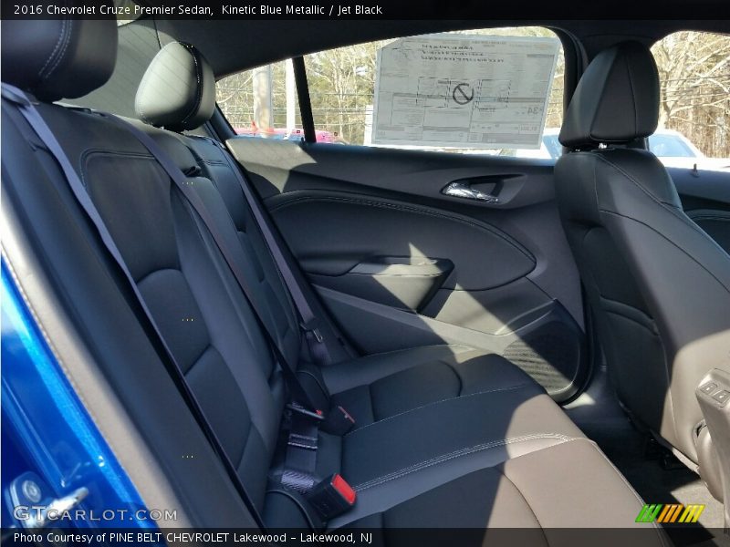 Kinetic Blue Metallic / Jet Black 2016 Chevrolet Cruze Premier Sedan