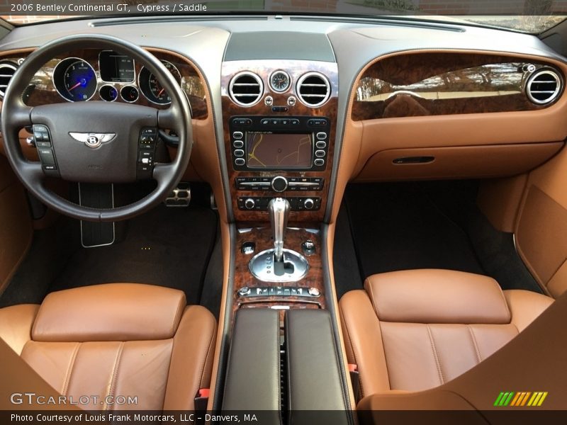Dashboard of 2006 Continental GT 
