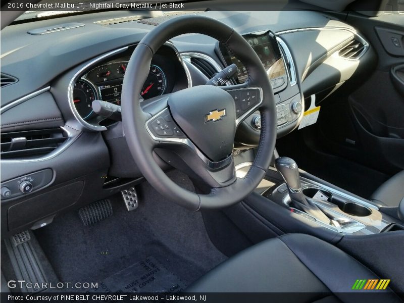 Nightfall Gray Metallic / Jet Black 2016 Chevrolet Malibu LT