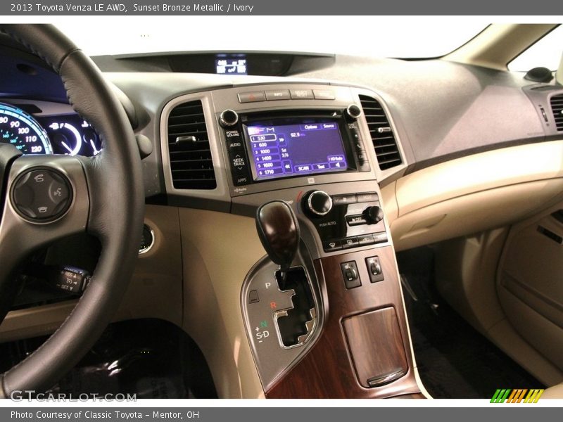 Sunset Bronze Metallic / Ivory 2013 Toyota Venza LE AWD