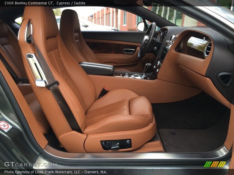 Front Seat of 2006 Continental GT 