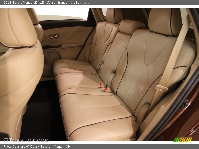 Sunset Bronze Metallic / Ivory 2013 Toyota Venza LE AWD