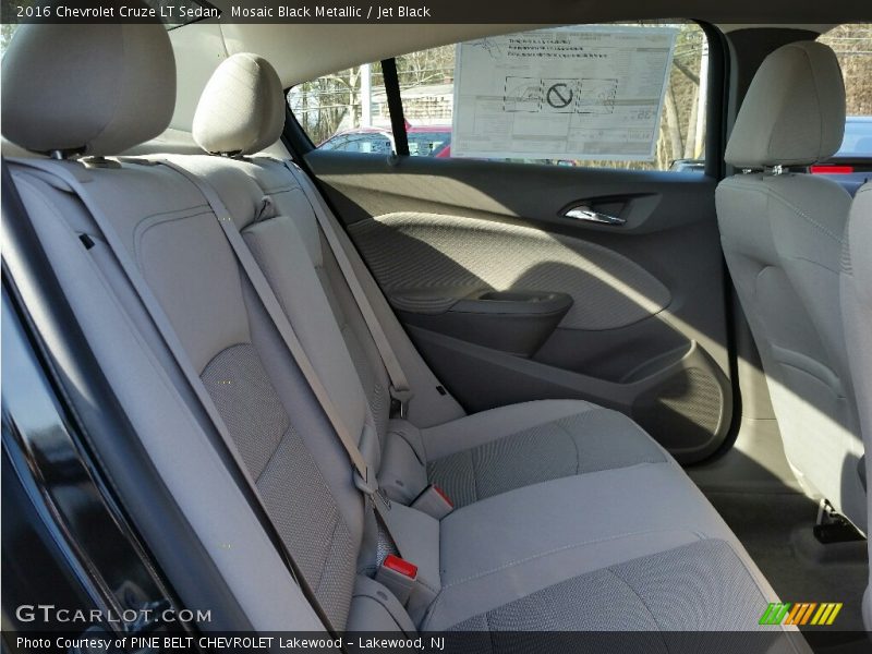 Mosaic Black Metallic / Jet Black 2016 Chevrolet Cruze LT Sedan