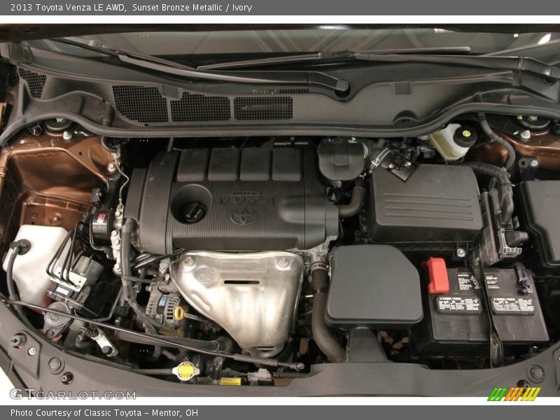 Sunset Bronze Metallic / Ivory 2013 Toyota Venza LE AWD