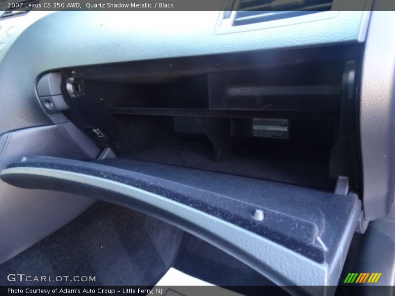 Quartz Shadow Metallic / Black 2007 Lexus GS 350 AWD