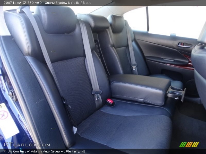 Quartz Shadow Metallic / Black 2007 Lexus GS 350 AWD