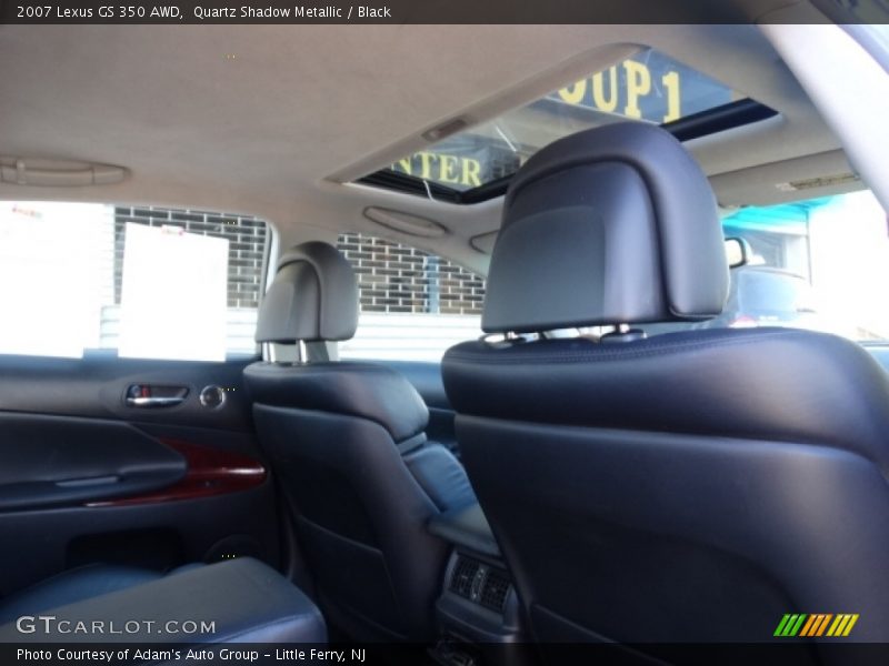 Quartz Shadow Metallic / Black 2007 Lexus GS 350 AWD