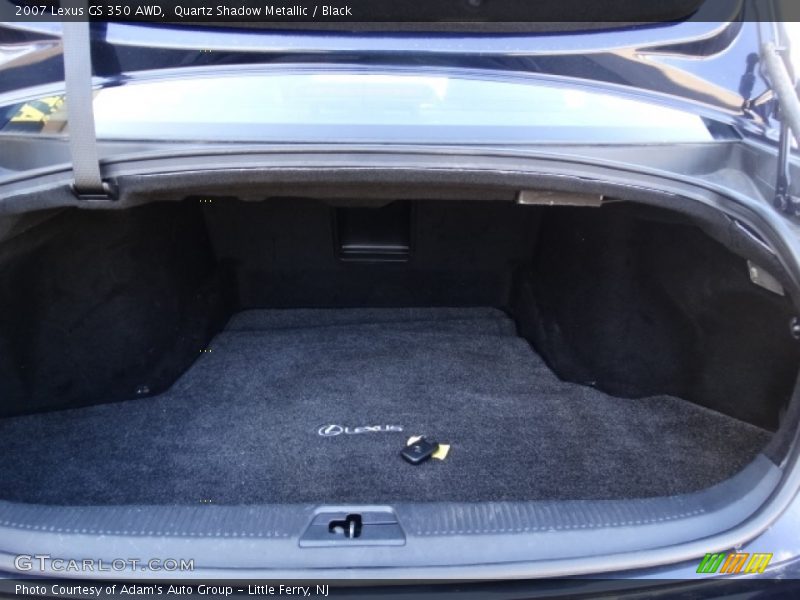 Quartz Shadow Metallic / Black 2007 Lexus GS 350 AWD