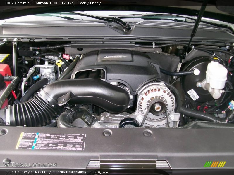 Black / Ebony 2007 Chevrolet Suburban 1500 LTZ 4x4