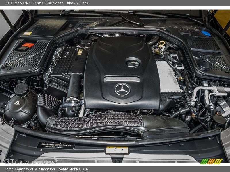 Black / Black 2016 Mercedes-Benz C 300 Sedan