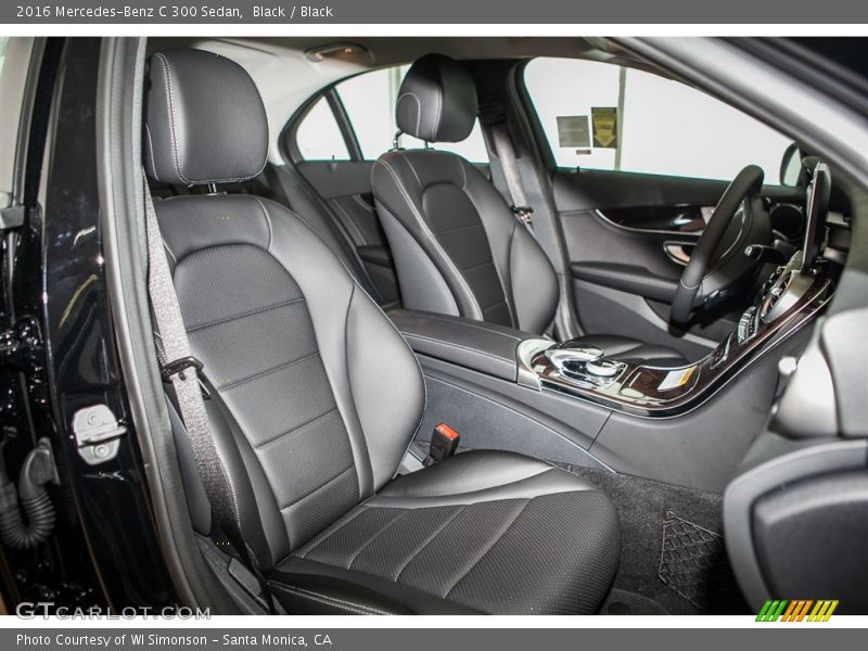 Black / Black 2016 Mercedes-Benz C 300 Sedan