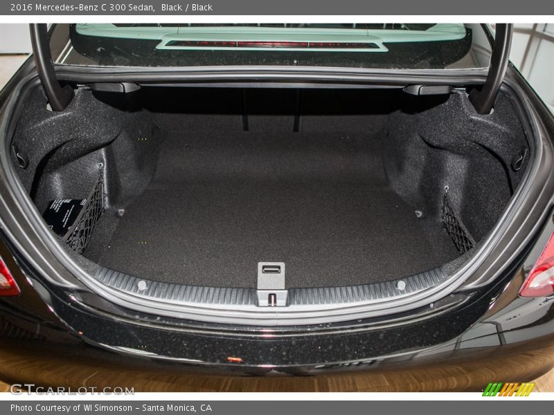 Black / Black 2016 Mercedes-Benz C 300 Sedan