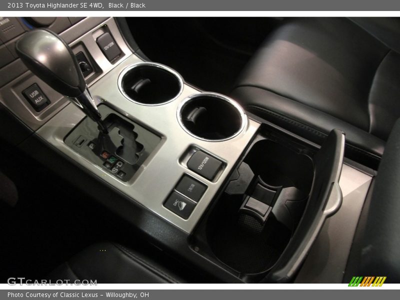 Black / Black 2013 Toyota Highlander SE 4WD