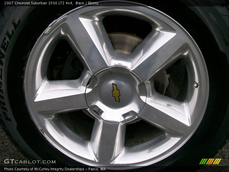 Black / Ebony 2007 Chevrolet Suburban 1500 LTZ 4x4