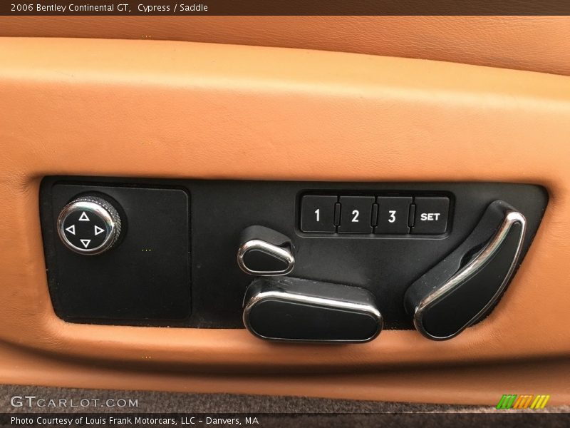 Controls of 2006 Continental GT 