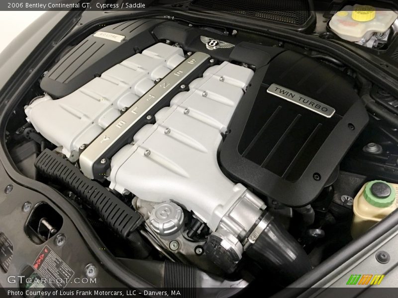  2006 Continental GT  Engine - 6.0L Twin-Turbocharged DOHC 48V VVT W12