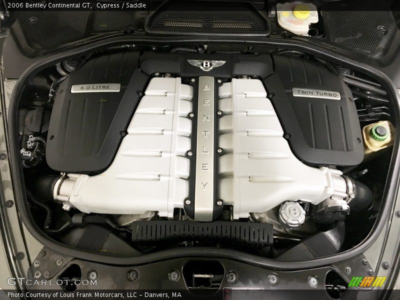  2006 Continental GT  Engine - 6.0L Twin-Turbocharged DOHC 48V VVT W12