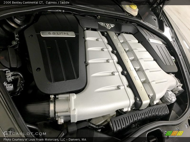  2006 Continental GT  Engine - 6.0L Twin-Turbocharged DOHC 48V VVT W12