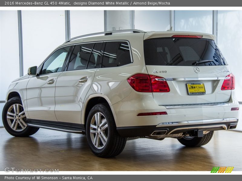 designo Diamond White Metallic / Almond Beige/Mocha 2016 Mercedes-Benz GL 450 4Matic