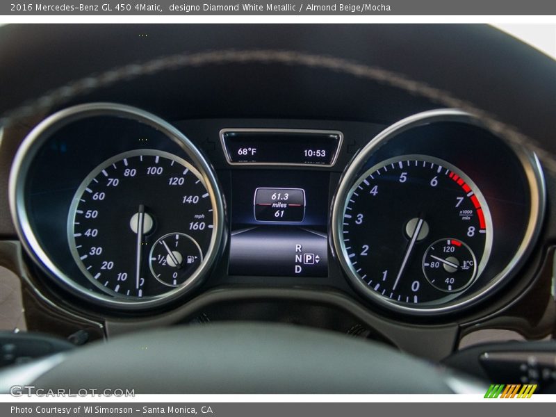 designo Diamond White Metallic / Almond Beige/Mocha 2016 Mercedes-Benz GL 450 4Matic