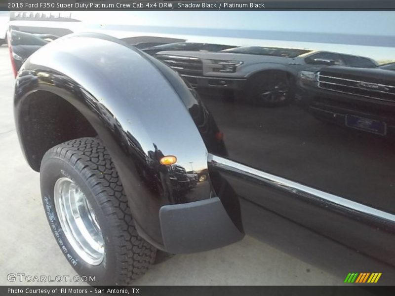 Shadow Black / Platinum Black 2016 Ford F350 Super Duty Platinum Crew Cab 4x4 DRW