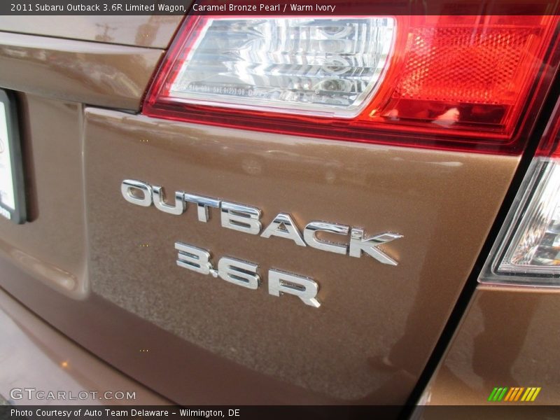 Caramel Bronze Pearl / Warm Ivory 2011 Subaru Outback 3.6R Limited Wagon