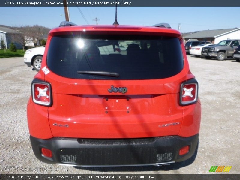 Colorado Red / Bark Brown/Ski Grey 2016 Jeep Renegade Limited 4x4