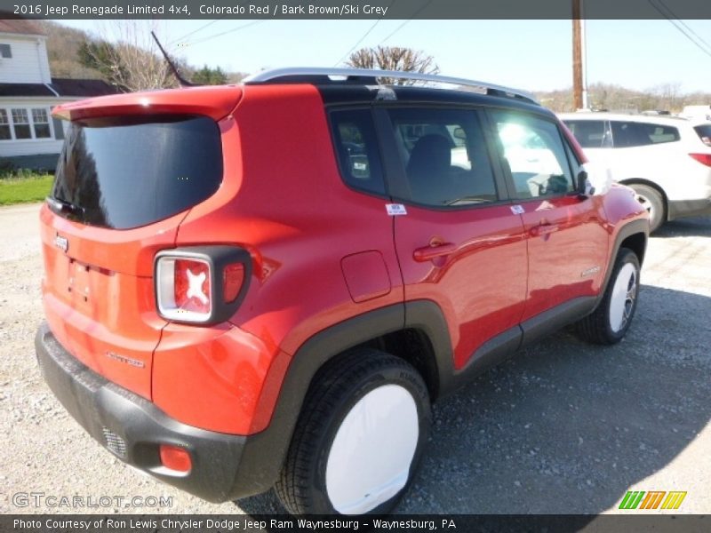 Colorado Red / Bark Brown/Ski Grey 2016 Jeep Renegade Limited 4x4