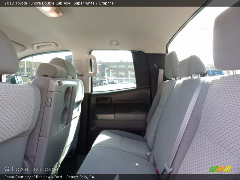Super White / Graphite 2013 Toyota Tundra Double Cab 4x4