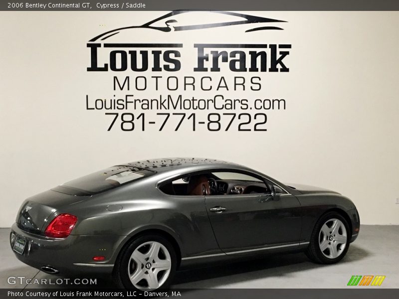 Cypress / Saddle 2006 Bentley Continental GT