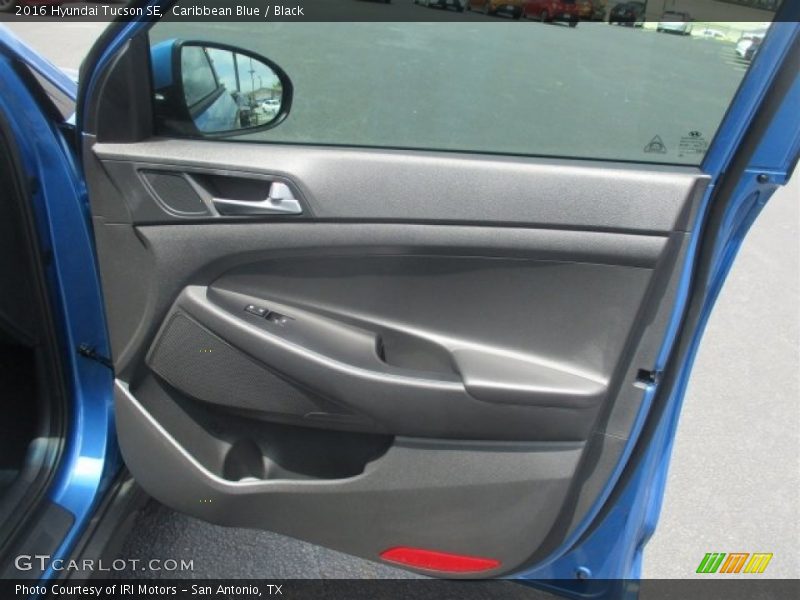 Caribbean Blue / Black 2016 Hyundai Tucson SE