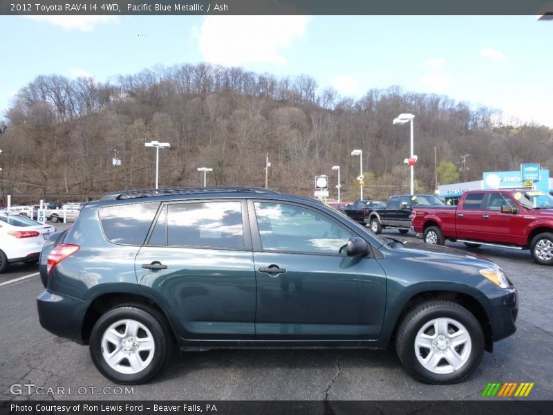 Pacific Blue Metallic / Ash 2012 Toyota RAV4 I4 4WD