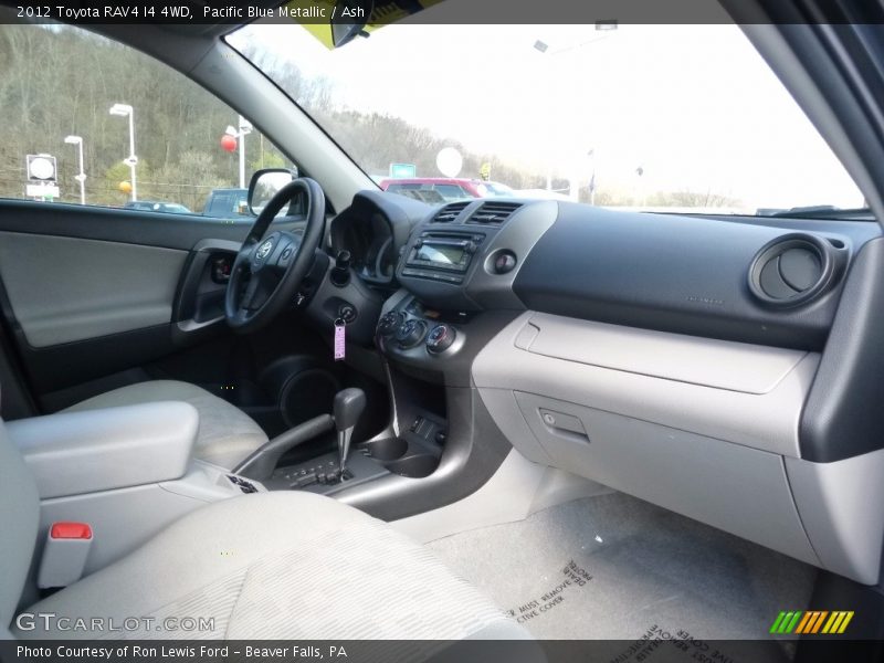 Pacific Blue Metallic / Ash 2012 Toyota RAV4 I4 4WD