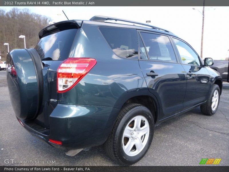 Pacific Blue Metallic / Ash 2012 Toyota RAV4 I4 4WD