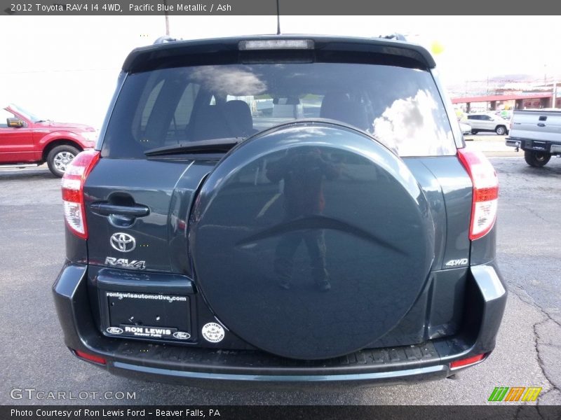 Pacific Blue Metallic / Ash 2012 Toyota RAV4 I4 4WD