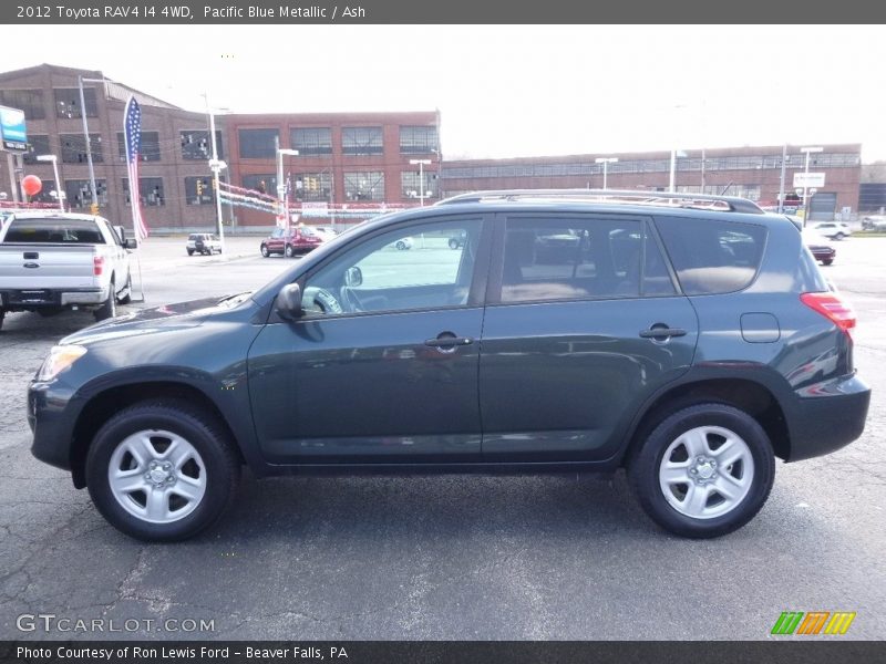 Pacific Blue Metallic / Ash 2012 Toyota RAV4 I4 4WD