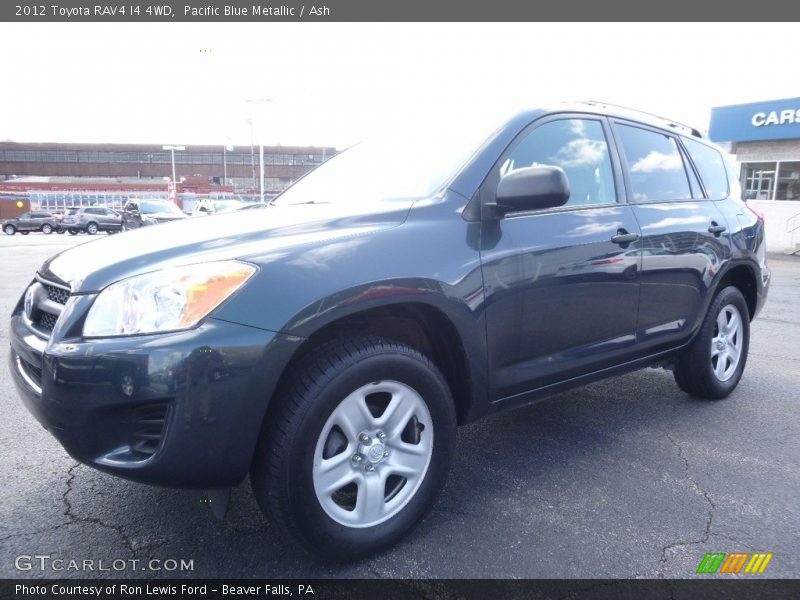 Pacific Blue Metallic / Ash 2012 Toyota RAV4 I4 4WD
