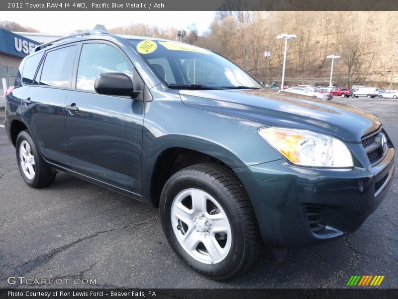 Pacific Blue Metallic / Ash 2012 Toyota RAV4 I4 4WD