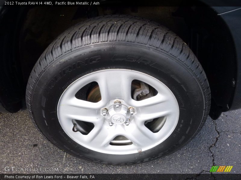 Pacific Blue Metallic / Ash 2012 Toyota RAV4 I4 4WD