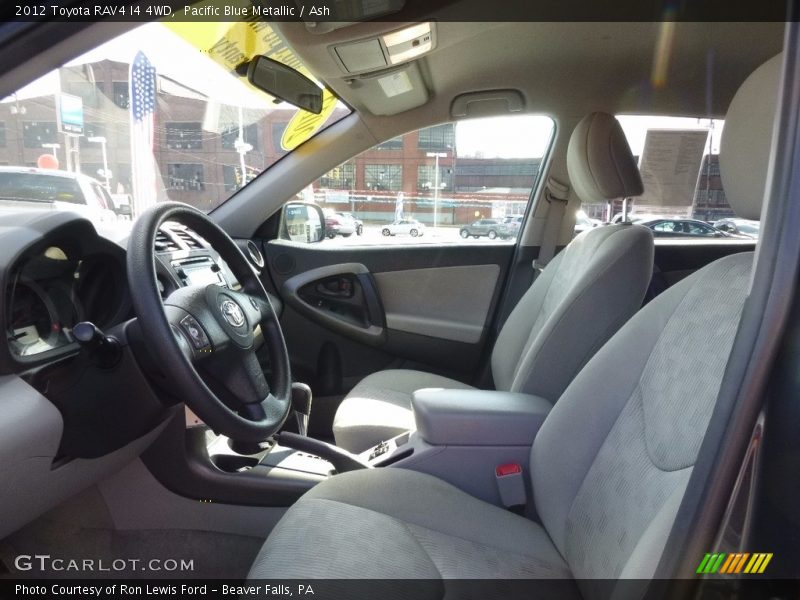 Pacific Blue Metallic / Ash 2012 Toyota RAV4 I4 4WD