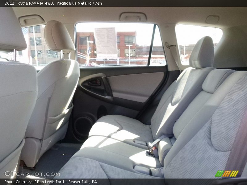 Pacific Blue Metallic / Ash 2012 Toyota RAV4 I4 4WD