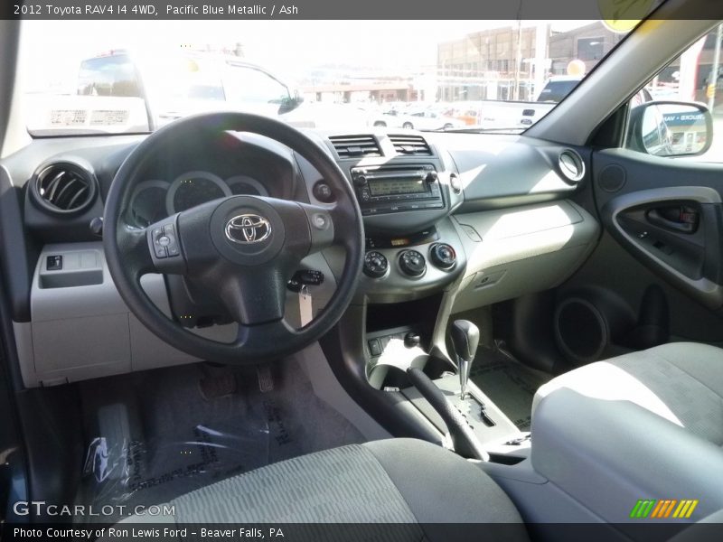 Pacific Blue Metallic / Ash 2012 Toyota RAV4 I4 4WD