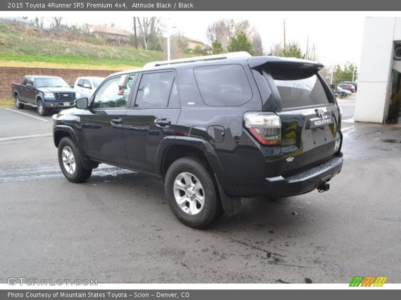 Attitude Black / Black 2015 Toyota 4Runner SR5 Premium 4x4